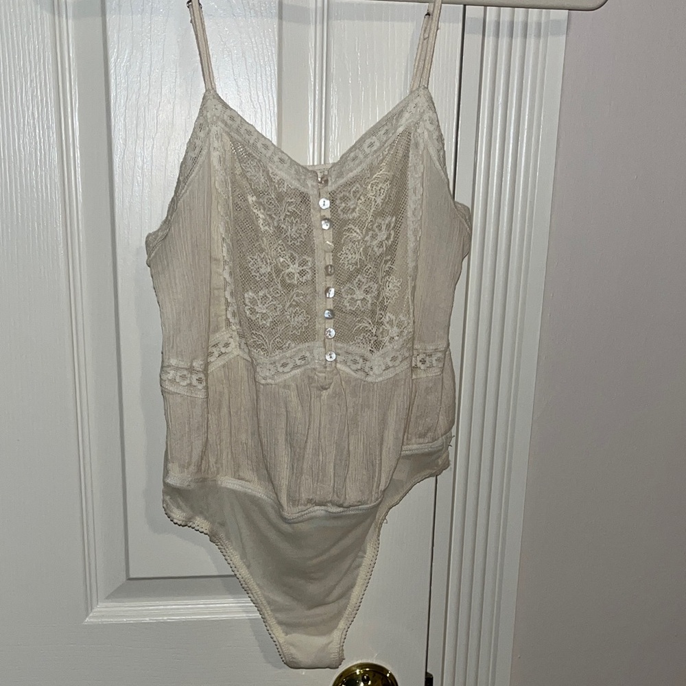 Free People Intimates Lace Bodysuit
